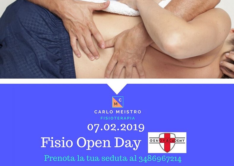 OPEN DAY FISIOTERAPIA